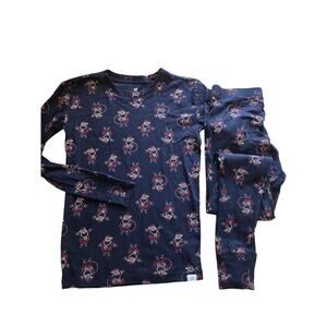 Gap Organic Cotton Santa Pajama Set